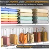Purse Organizer for Closet Shelf Dividers: 8" Tall X 12"