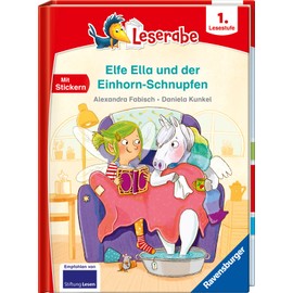 Elfe Ella und der Einhorn-Schnupfen - Leserabe ab 1. Klasse - Erstlesebuch fuer Kinder ab 6 Jahren