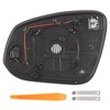 maXpeedingrods Passenger Side Power Heated Mirror Glass Replacement for Toyota
