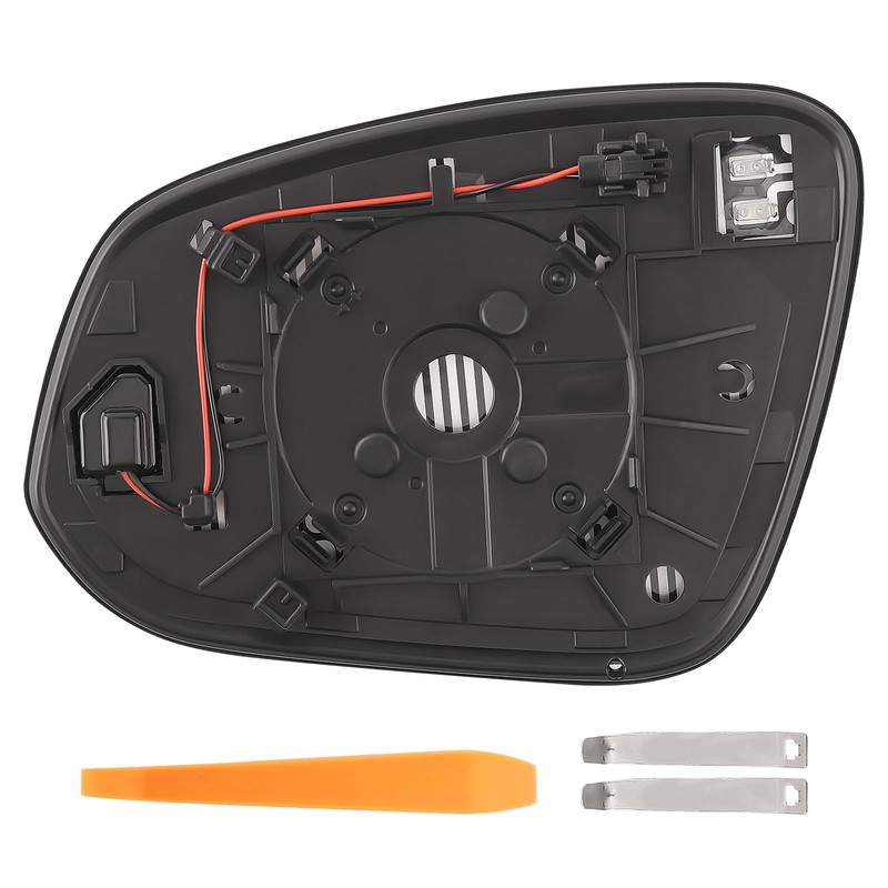 maXpeedingrods Passenger Side Power Heated Mirror Glass Replacement for Toyota