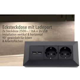 Socket Block Anthracite