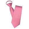 JEMYGINS Men's Zip Tie - Elegant Look in Seconds, pink