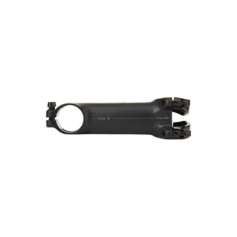 Deda Elementi Unisex's Zero 2 Stem, Polished on Black, 80mm