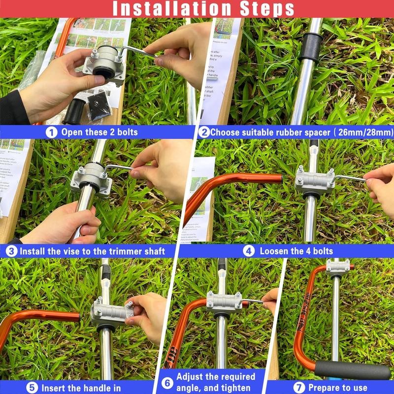 Trimmer Handle Grip for Weed Wacker Extension Handle, String Trimmer