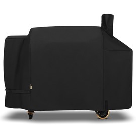 Arcedo Pellet Grill Cover Compatible with Pit Boss Sportsman 1100 and 1600, Heavy Duty Waterproof All Weather Protection Outdoor BBQ Wood Pellet Smoker Cover