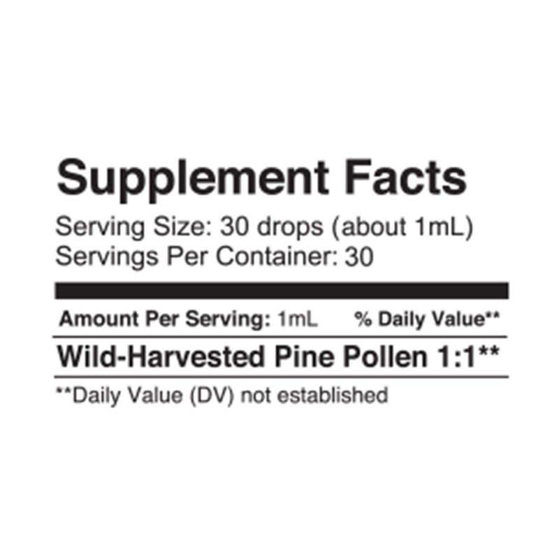 Surthrival: Pine Pollen Pure Potency Extract (1.69 fl oz), Increased