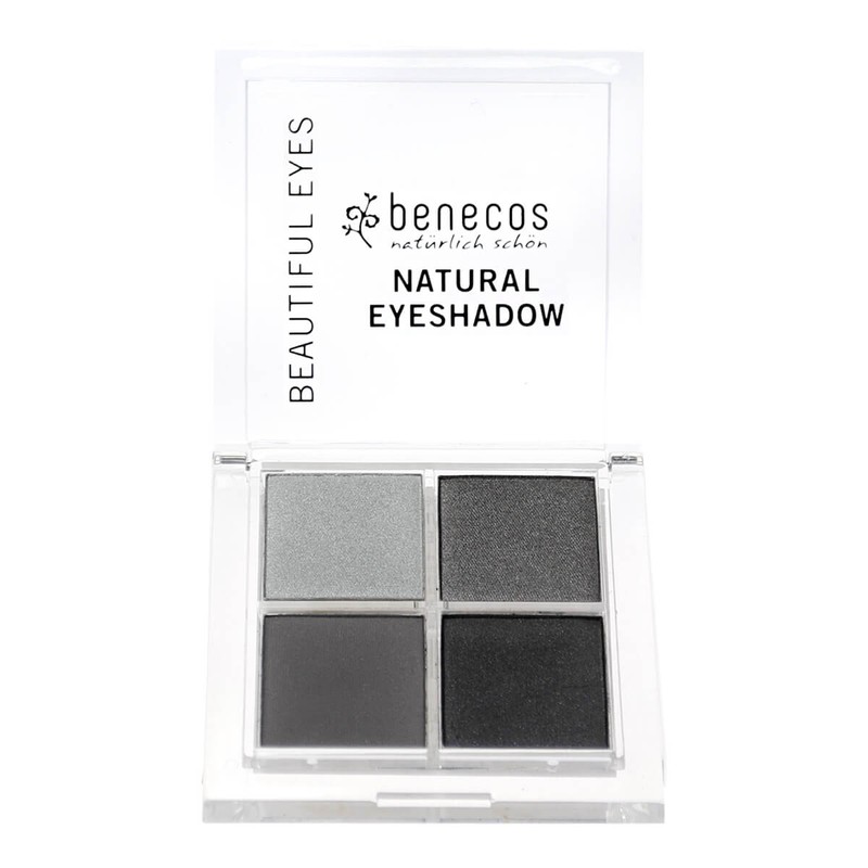 Benecos Natural Quattro Eyeshadow, Coffee & Cream 4.8g