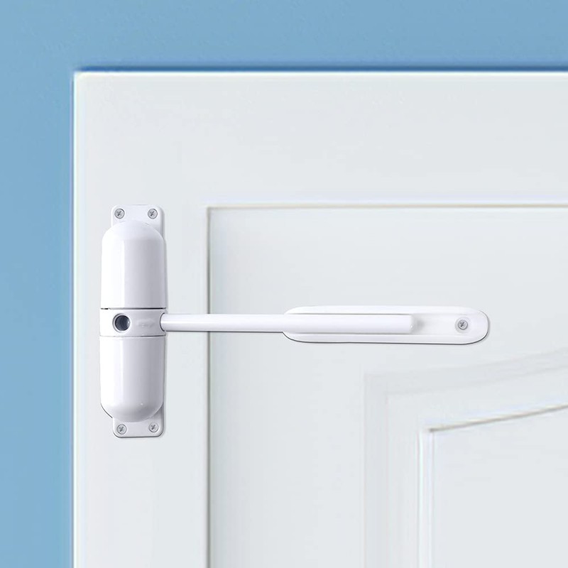 iLEEYU Automatic Door Closer, Safety Spring Door Closers - Easy