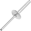 JIANDAXIN 30Pcs Large Flange Extra Long Blind Rivets, Extended Length,