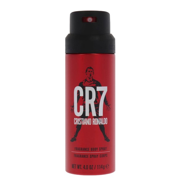 Cristiano Ronaldo CR7 - Sporty And Modern Essence - Fresh And Woody Fragrance - Vibrant And Contemporary - Bold Sophistication In A Bottle - Long Wearing Aromatic Scent For Men - 4 Oz Body Spray