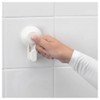 Ikea Tisken Basket with Suction Cup for Storage, White(Polycarbonate Plastic,