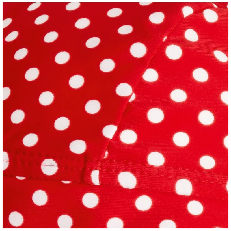 Playshoes Girl's UV Sun Protection Polka Dot Swim Headscarf Cap,