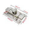 Rannb Slide Latch Lock 2-1/2" Barrel Bolt Stainless Steel Latch