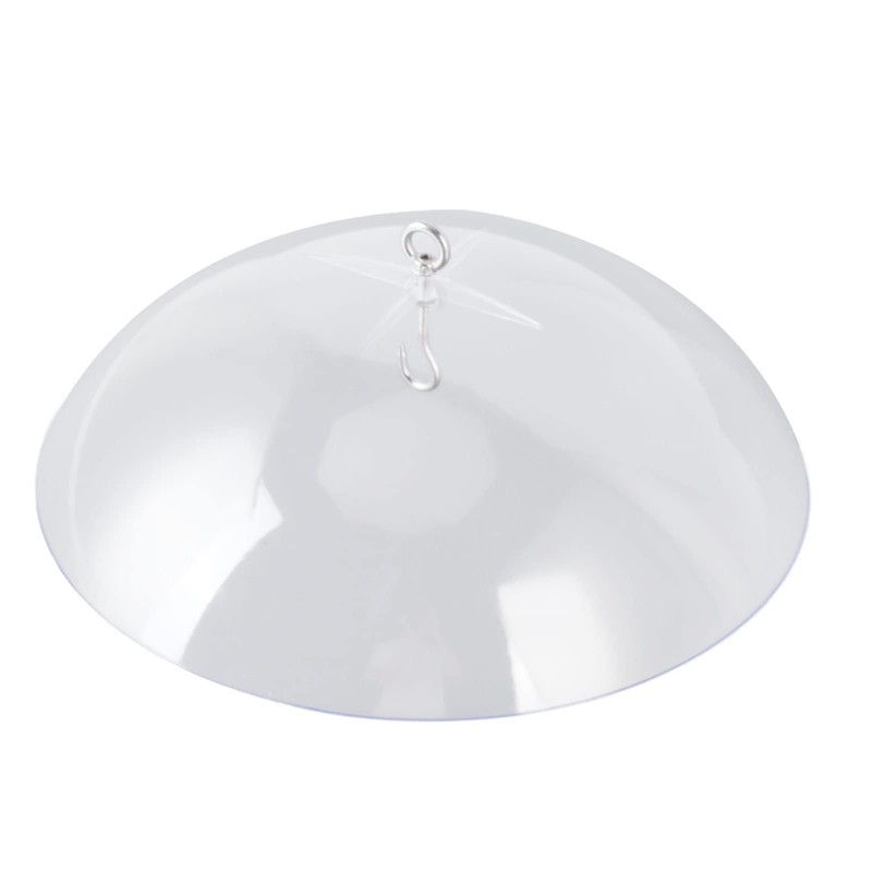 Clear Dome Bird Feeder Cover, Large Diameter Weather Protection for