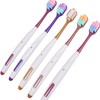 FWCXKK Extra Soft Toothbrush for Sensitive Gums,Wide Head Soft Bristle
