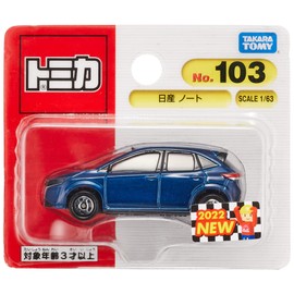 Takara Tomy Tomica No.103 Nissan Note Mini Car, Toy, Blister Package, Ages 3 and Up