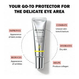 Crema Ojos Retinol 30ml Antiarrugas Antiojeras