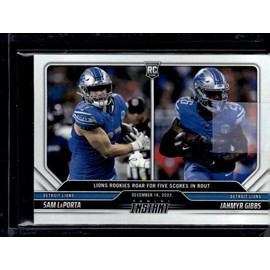 SAM LaPORTA/JAHMYR GIBBS RC 2023 Panini Instant /290 ROOKIE #93 Lions NM-MT Football