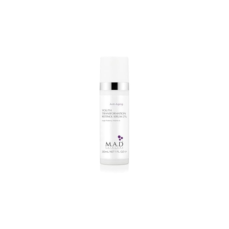 MAD SKINCARE ANTI-AGING Youth Transformation Retinol Serum 2% - 30g