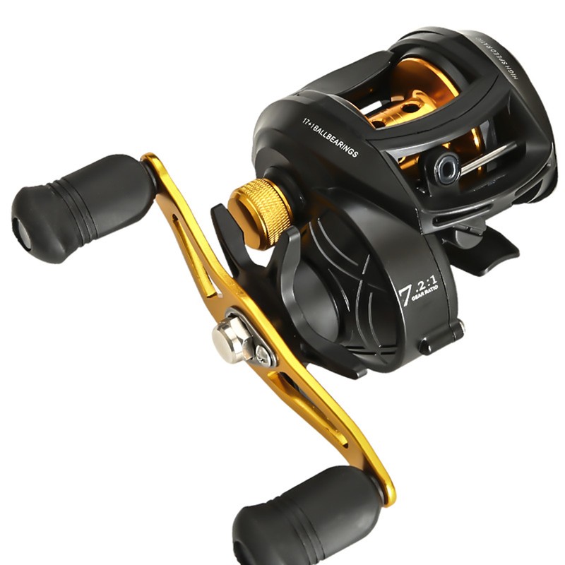 Ultra Smooth 17 + 1 BB Baitcasting Fishing Reel Baitcaster