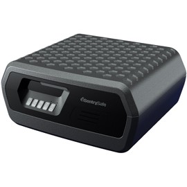 SentrySafe Fireproof and Waterproof Lock Box with Digital Keypad Lock, Shelf Safe for Documents, Jewelry, 0.36 Cubic Feet, 7.6 x 16.5 x 14.8 Inches, CHW30300