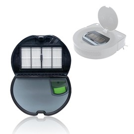 Dust Bin Box Compatible for Roomba S9 Series Vacuum Cleaner, Replacement Part for S9 (9150) S9+ S9 Plus (9550), Dust Collection Filter Box Accessories with Automatic Dirt Disposal.