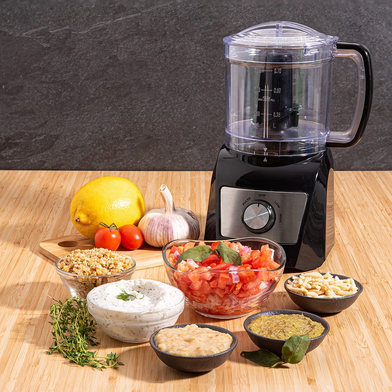 Moss & Stone 3 Cup Mini Food Processor, Strong Vegetable