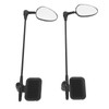 1 Pair Bicycle Helmet Rearview Mirror 360° Adjustable Bike Cycling