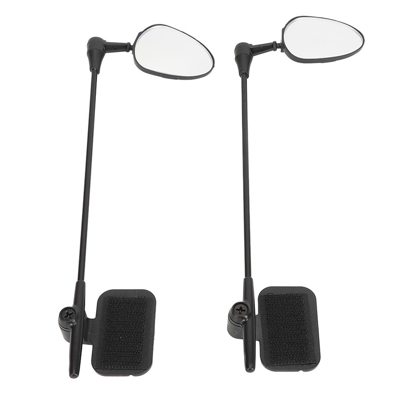 1 Pair Bicycle Helmet Rearview Mirror 360° Adjustable Bike Cycling