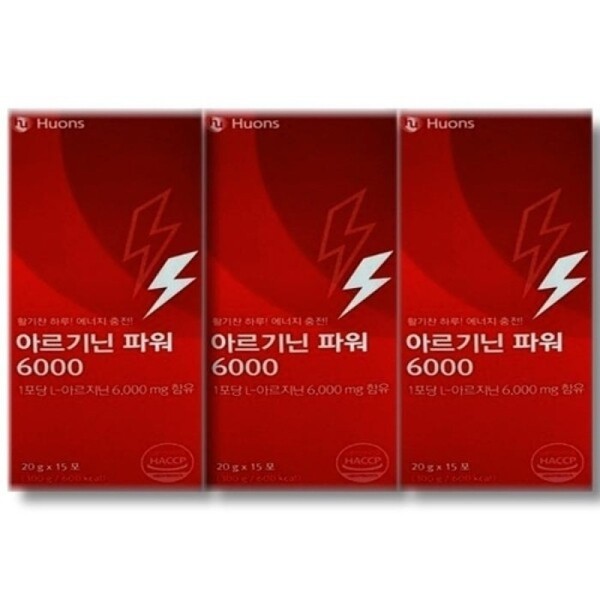 Huons Arginin Power 6000 20g X 15 Po 3 Box