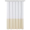 Alyvia Spring Waterproof Fabric Shower Curtain, Soft and Lightweight Fabric