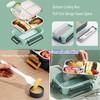 FeBohao Stainless Steel Lunch Box Compartment Bento Lunch Box 850ml