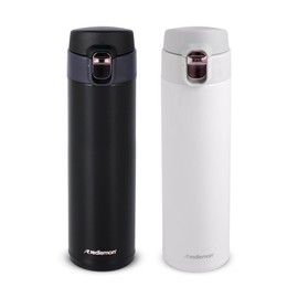 Redlemon 2 Termos para Café de Acero Inoxidable 420 ml con Tapa Hermética                                                                             
