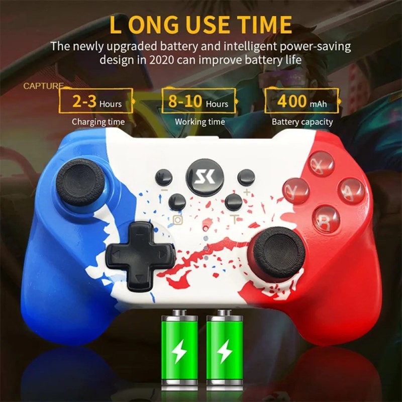Easysmx D10 Control De Juegos Bluetooth Gamepad Gamer Para Switch