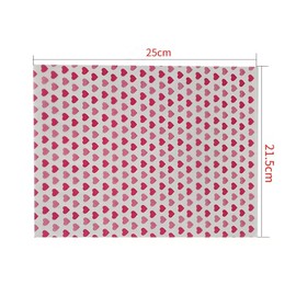 50 Pcs Deli Wax Paper Sheets, Grease-proof Sandwich Wrap Paper, Disposable Food Basket Liners for Basket, Boat, Party, Festival, Outdoor Picnic (Macarons)