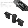 3Pcs set Radio Volume Adjust Control Button Knob Replacement for