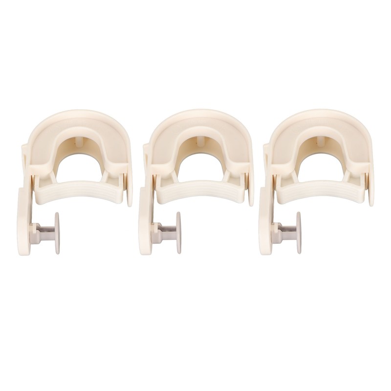 3Pcs Broom Mop Holder Self Adhesive Prevent Slip Multipurpose Wall