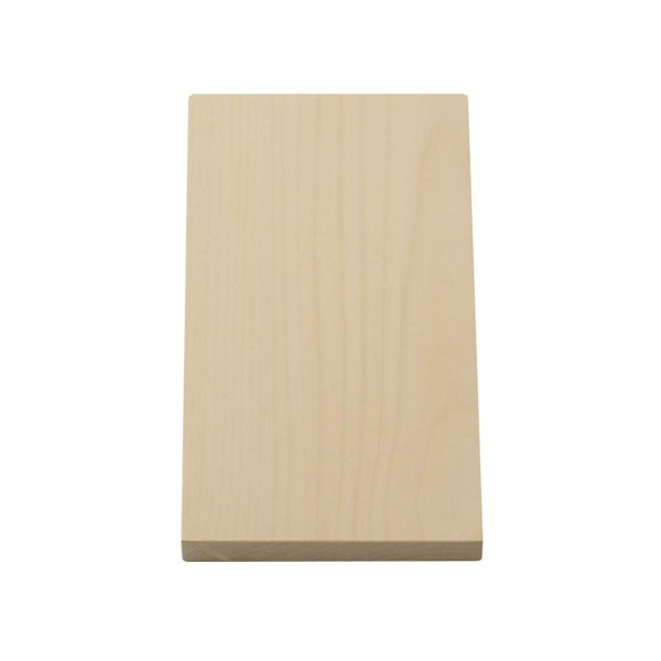 Woodpecker Wooden Cutting Board, Made in Japan, Natural Wood, Ginkgo Wood Cutting Board, No Handle (6 in)