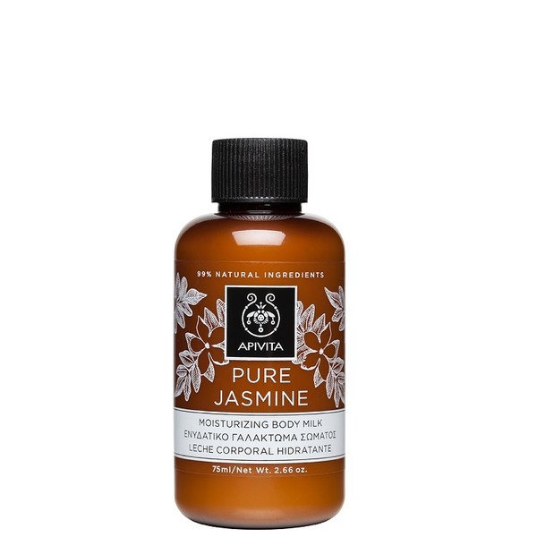 Apivita Mini Pure Jasmine Moisturizing Body Milk, 75ml