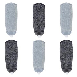 FRCOLOR Home Salon Use 6 Pack Pedicure Accessory Replacement Heads for Electric Feet Callus Removers