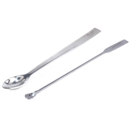 blueINOX Economy Set Apothecary Spoon (Dosing Spoon) and Micro Spoon Spatula (Ointment Spatula)