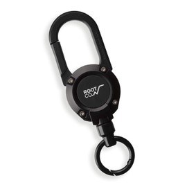 (ROOT CO.) GRAVITY MAGREEL 360 Carabiner Reel with Built-In Magnet