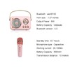 Portable Bluetooth Speaker with Microphone Set,Retro Bluetooth Speaker with Home