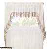 Renaissance Home Fashion Collections Etc Lillian Swag Pair with Macrame