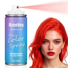 Halloween Hair Spray,Temporary Hair Color Spray for Women Kids Men,Washable Hairspray,Colored Hair Spray,Color Hairspray for Halloween,Party,Cosplay,Christmas Day (06#Red)