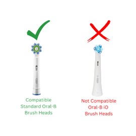 HOYT DESIGN for Oral-B Countertop Electric Toothbrush Replacement Brush Head Holder Organizer Stand