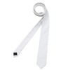 MASADA Mens Tie Handmade & Carefully Crafted 6cm Wide, White