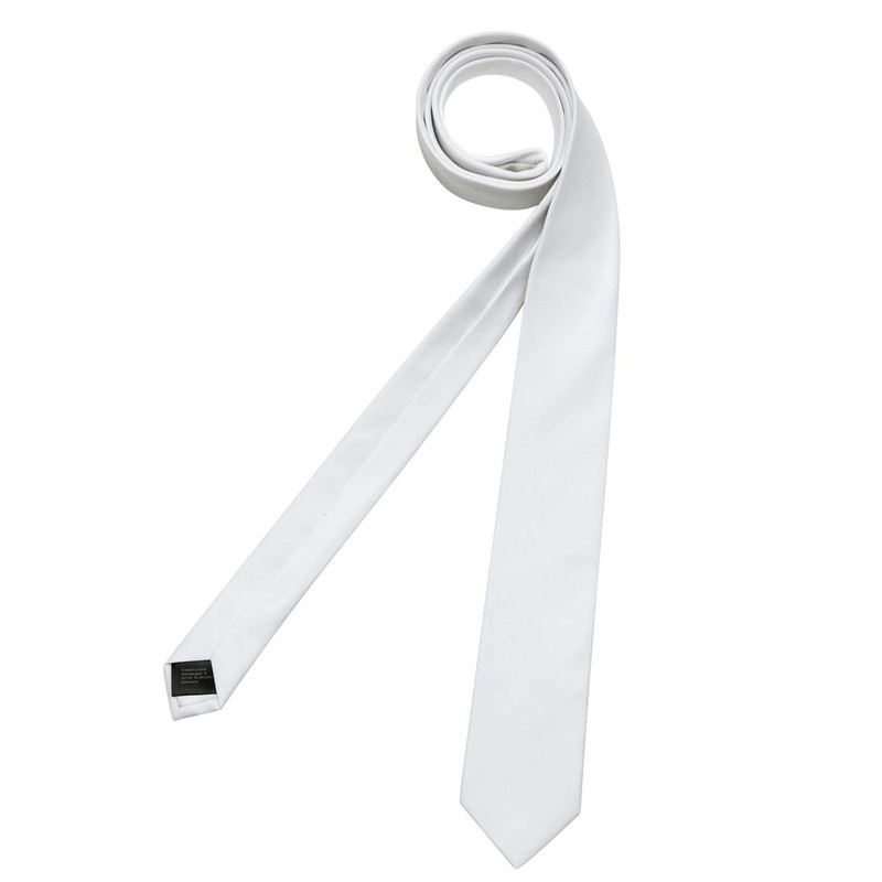 MASADA Mens Tie Handmade & Carefully Crafted 6cm Wide, White