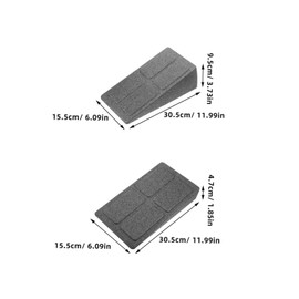 Baluue Adjustable Yoga Stretching Board for Calf Exerciser Squat Wedge Block Multi-Function Stretcher Ankle Stretcher Exercise Block Non-Slip Feature