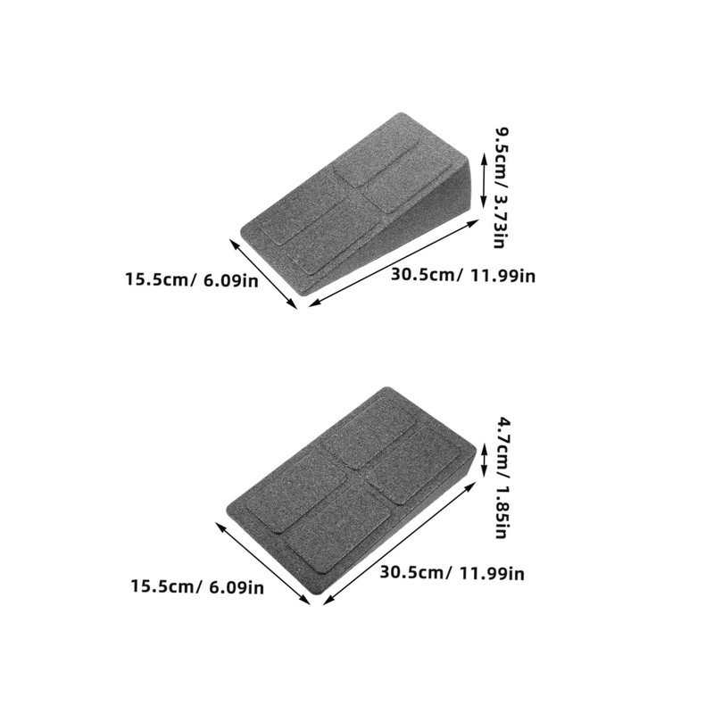 Baluue Adjustable Yoga Stretching Board for Calf Exerciser Squat Wedge